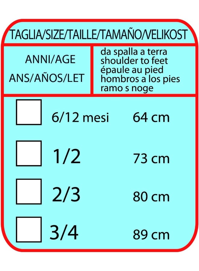 Ciao Little Musketeer Costume for Kids – Toddler Boys & Girls Dress-Up Outfit | 2-3 Years | Piccolo Moschettiere - Image 4