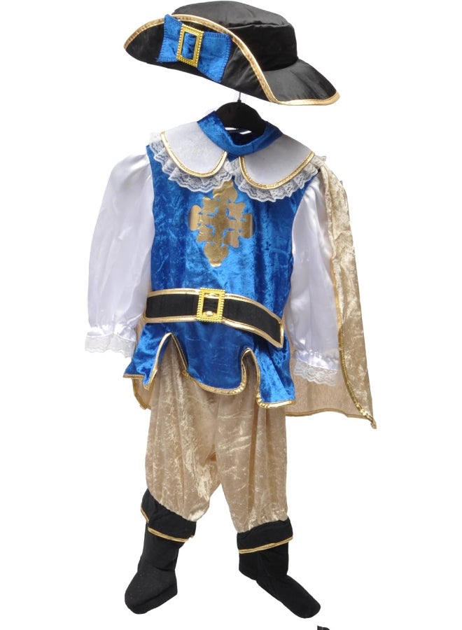 Ciao Little Musketeer Costume for Kids – Toddler Boys & Girls Dress-Up Outfit | 2-3 Years | Piccolo Moschettiere - Image 3