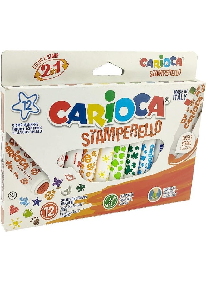 كاريوكا مجموعة أنشطة الطوابع - قلم تحديد معطر - Image 1