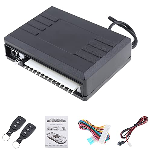 ePathChina Universal 12V Car Auto Remote Central Kit Door Lock Locking Vehicle Keyless Entry System with Remote Control Car Alarm System - Image 1