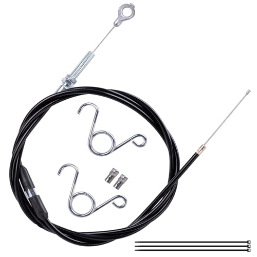MWMNUN 75inch Go Kart Throttle Cable Kit Compatible with Predator 212cc 196cc GX200 GX160 65hp Engine Manco American Sportworks Go Cart Lawn Mower VM22 VM24 Replacement Parts - Image 1