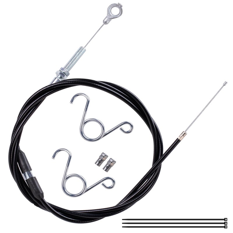 MWMNUN 75inch Go Kart Throttle Cable Kit Compatible with Predator 212cc 196cc GX200 GX160 65hp Engine Manco American Sportworks Go Cart Lawn Mower VM22 VM24 Replacement Parts - Image 3