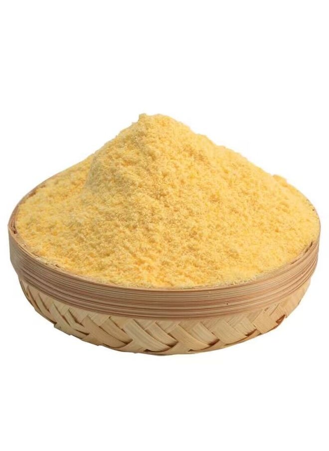 Generic New Corn Flour Corn Flour Cob Corn Flour Corn Flour Steamed Corn Paste Household New Grains Free Shipping-Specification:Cornmeal 2.5kg (coarse)  - Image 1