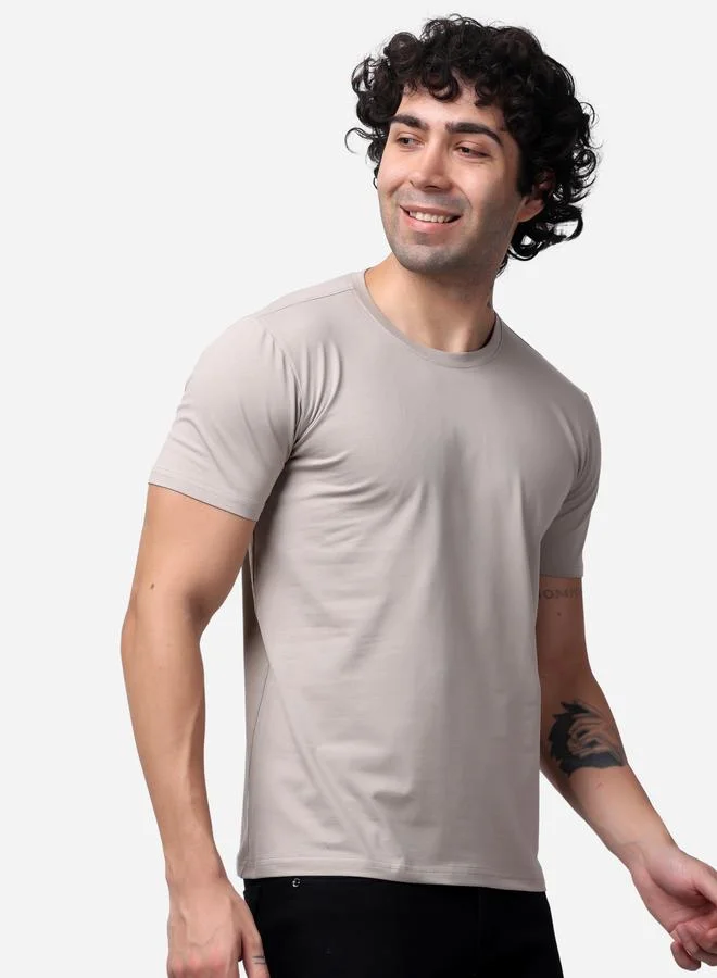 ستايلوكس Stylox Solid Short Sleeve Regular Fit T-Shirt