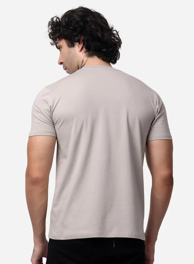 ستايلوكس Stylox Solid Short Sleeve Regular Fit T-Shirt