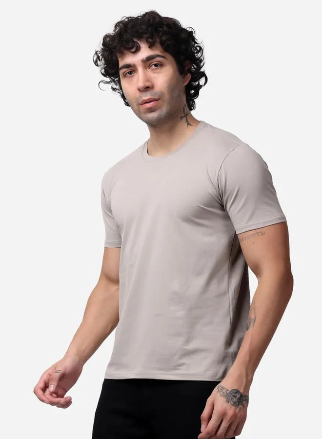 ستايلوكس Stylox Solid Short Sleeve Regular Fit T-Shirt