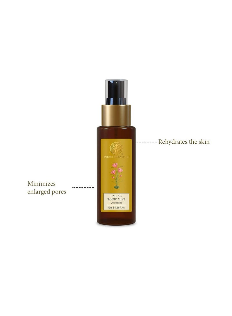 فورست اسينشالز رذاذ تونر للوجه من Forest Essentials، من Panchpushp، منعش ومعطر، رذاذ مرطب للجنسين للوجه، 90 مل - Image 2