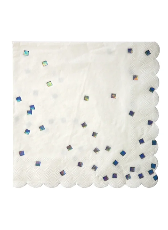 Meri Meri Holographic Foiled Napkin