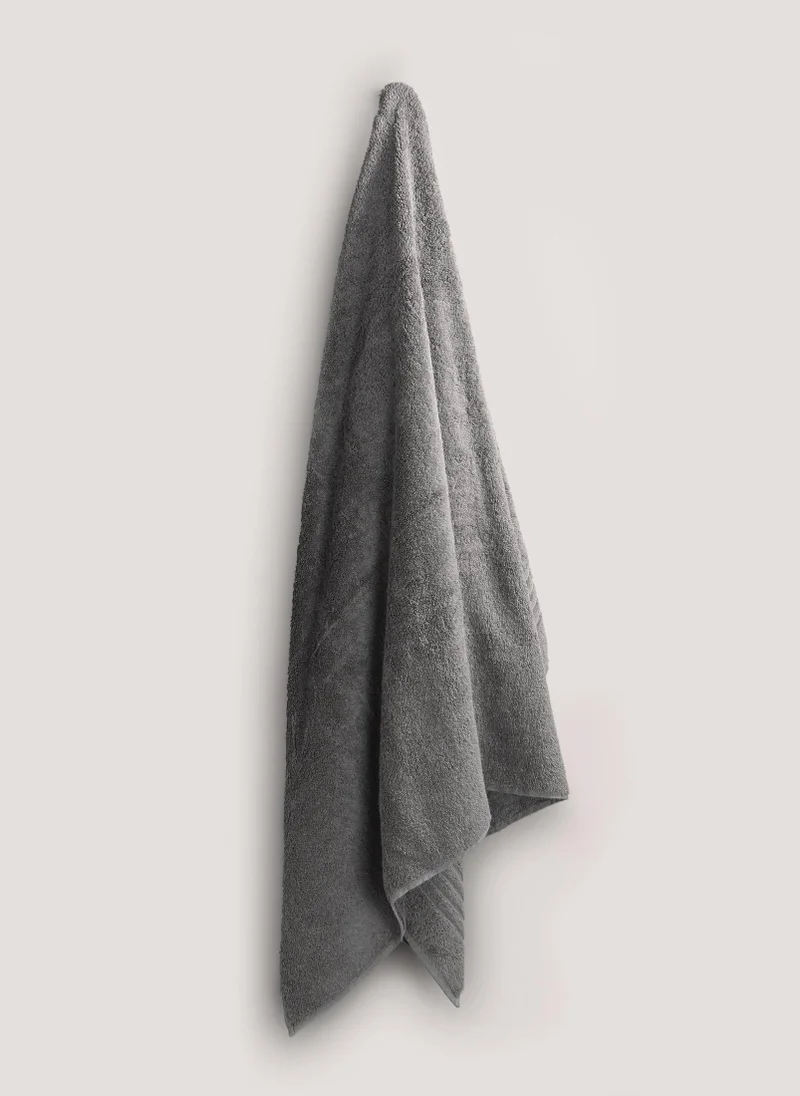 ماتلان Grey 100% Egyptian Cotton XL Bath Sheet