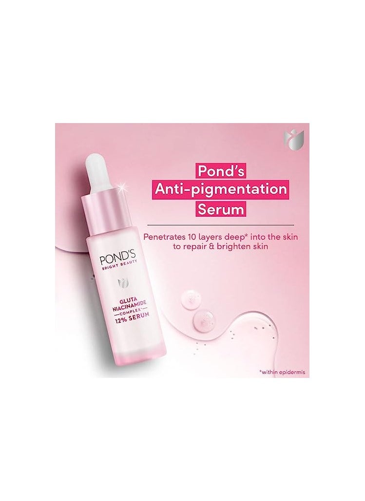 Pond's Anti Pigmentation Serum for Flawless Radiance with 12% Gluta Niacinamide Complex 28 ML