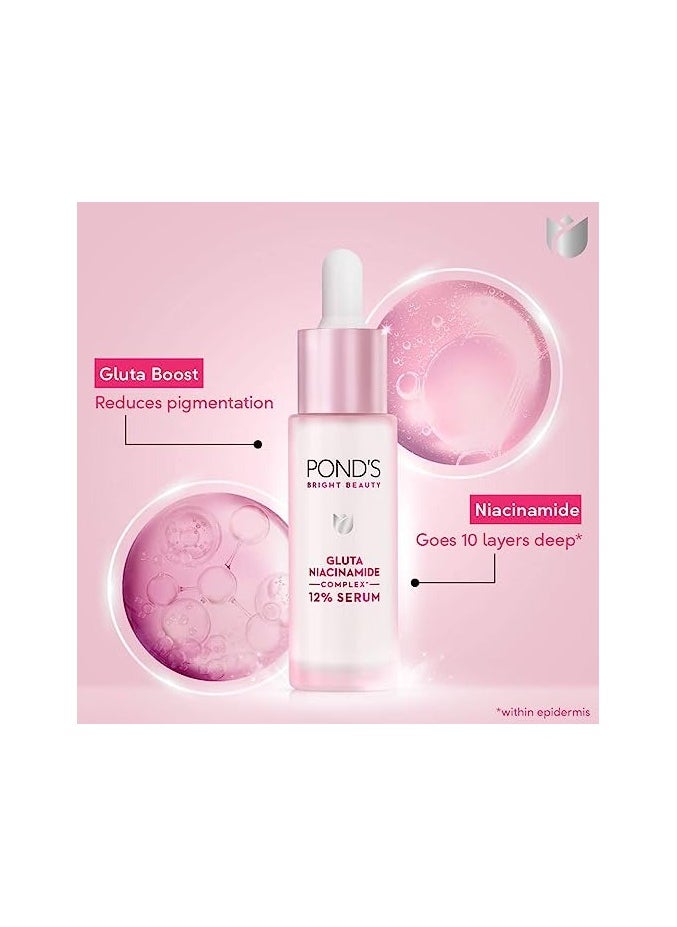 Pond's Anti Pigmentation Serum for Flawless Radiance with 12% Gluta Niacinamide Complex 28 ML