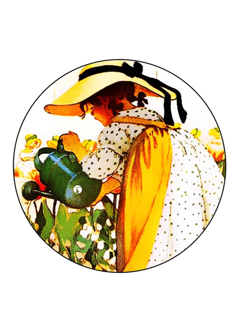 RKN Vintage Art Printed Mouse Pad Multicolour