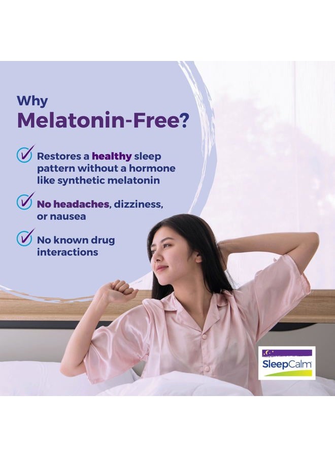 Boiron SleepCalm Sleep Aid for Deep, Relaxing, Restful Nighttime Sleep - Melatonin-Free and Non Habit-Forming - 60 Count - Image 5