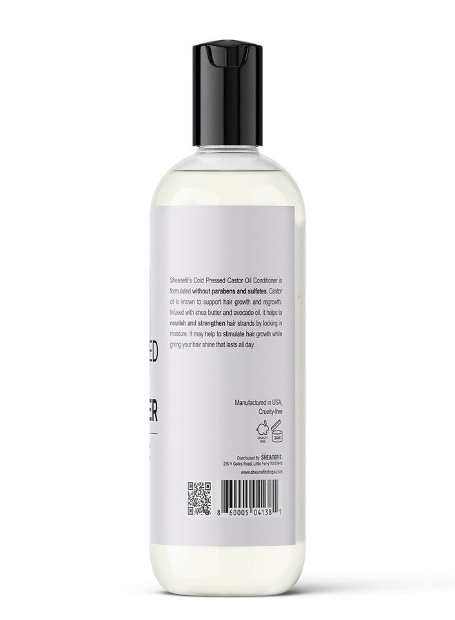 Sheanefit Cold Pressed Castor Oil Daily Shampoo Conditioner 16oz (Castor Oil Conditioner - 16oz) - Image 3