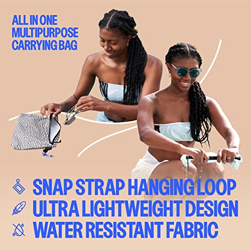 Acteon Wet Dry Bag, Large Travel Water-Resistant Swimsuit & Clothes Organizer, Foldable Pocket Sized Pool, Beach & Gym Bags, Fit for Bikini, Swim Workout Shoes & Towels, Toiletries, Dirty Laundry - Image 2