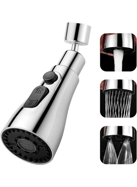 Tap Extender for Kitchen Sink Flexible Faucet with Tap Extension for Convenient Use Upgrade Your Kitchen Sink with Flexible Tap for Easy Access 1 Year Warranty