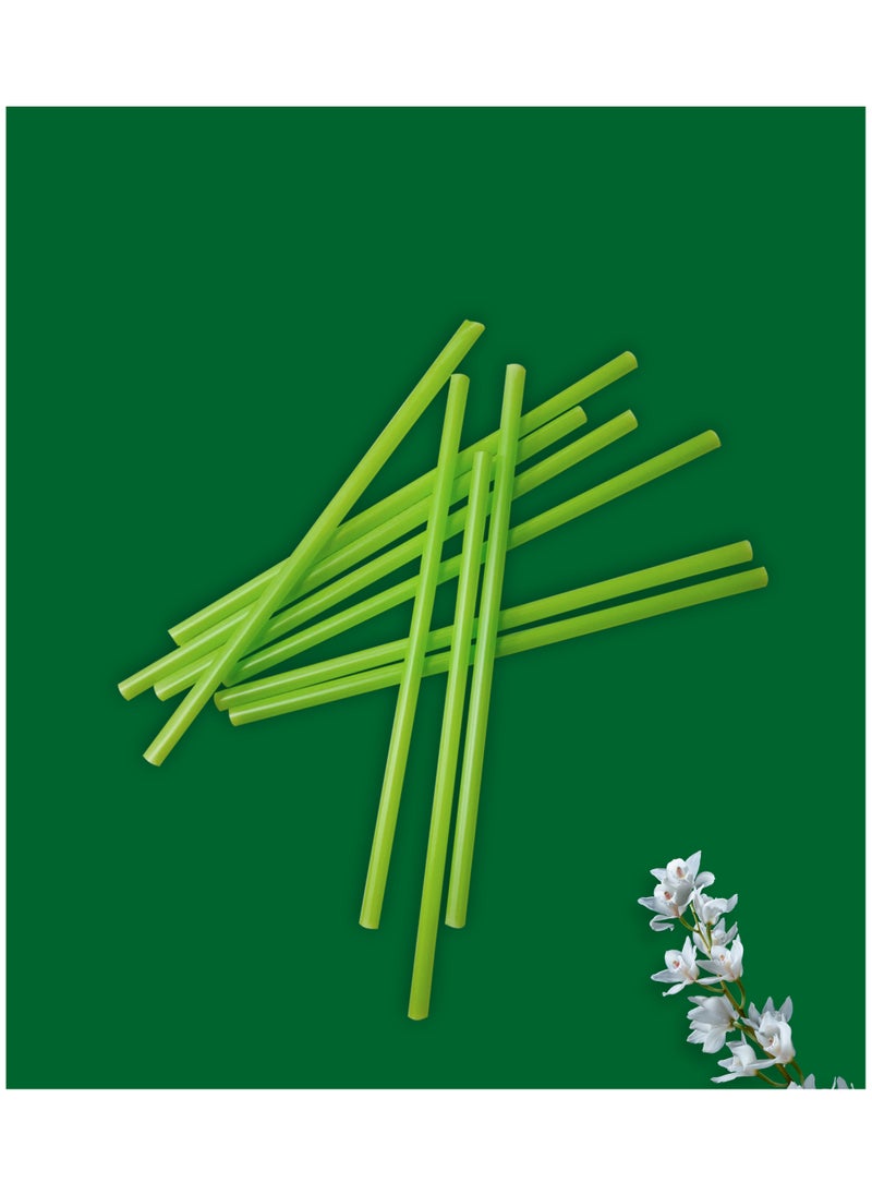 Compostable PLA Straws 6mm, 100 Pc, Bendable