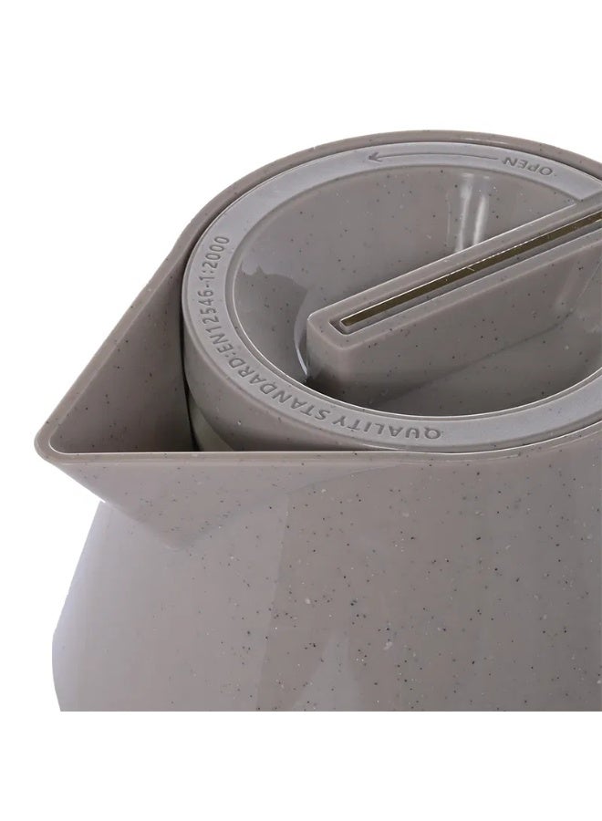 TAVOLO Swan 2 liter thermos, granite beige - Image 2