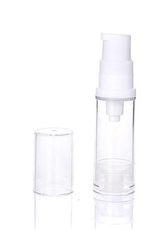 Wresty 12 Pcs Vacuum Lotion Bottles Plastic Empty Airless Pump Bottles Travel DIY Cosmetic Cream Pump Bottles Makeup Foundation Toiletries Liquid Vacuum Container (10ml) - pzsku/ZB1056A8238B22D3BB680Z/45/_/1736517814/302ecfa9-ec17-47f1-8c1a-3de1e37e362f