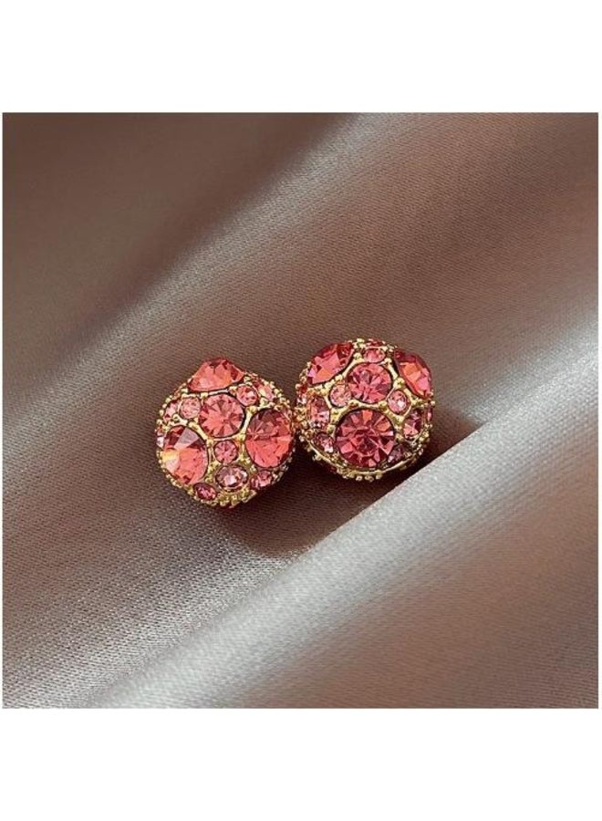 Generic Magnet Earring Zircon Crystal Strong Magnetic Therapy Slimming Health Care Power Clip Earrings Party Wedding Jewelry 