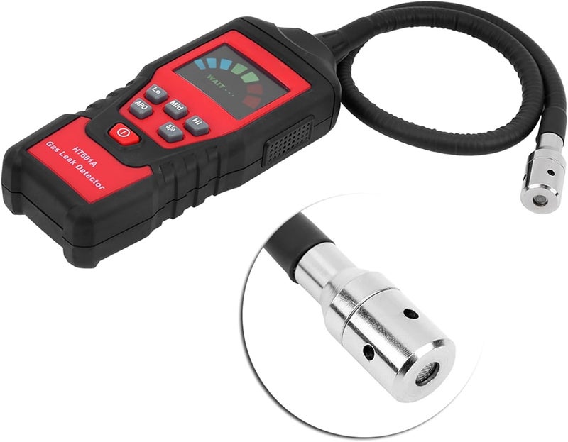 Portable LED Gas Detector Gas Leakage Tester Analyzer, Easy to Carry & Operate Alarm for Kitchen Bathroom Bus Carriage - Image 4