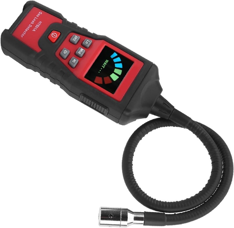 Portable LED Gas Detector Gas Leakage Tester Analyzer, Easy to Carry & Operate Alarm for Kitchen Bathroom Bus Carriage - Image 1