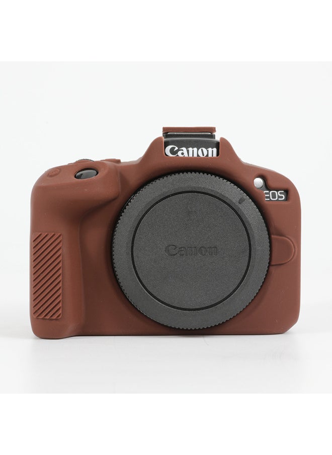 Generic For Canon EOSR50 R50 Camera Silicone Case R50 Camera Silicone Case Photography Protective Case Soft Case Bag-Color:R50 Rubber Sleeve Glossy Camouflage  - Image 3