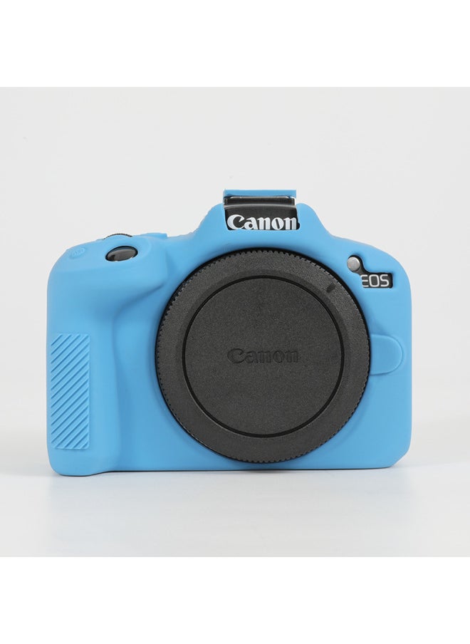 Generic For Canon EOSR50 R50 Camera Silicone Case R50 Camera Silicone Case Photography Protective Case Soft Case Bag-Color:R50 Rubber Sleeve Glossy Camouflage  - Image 4