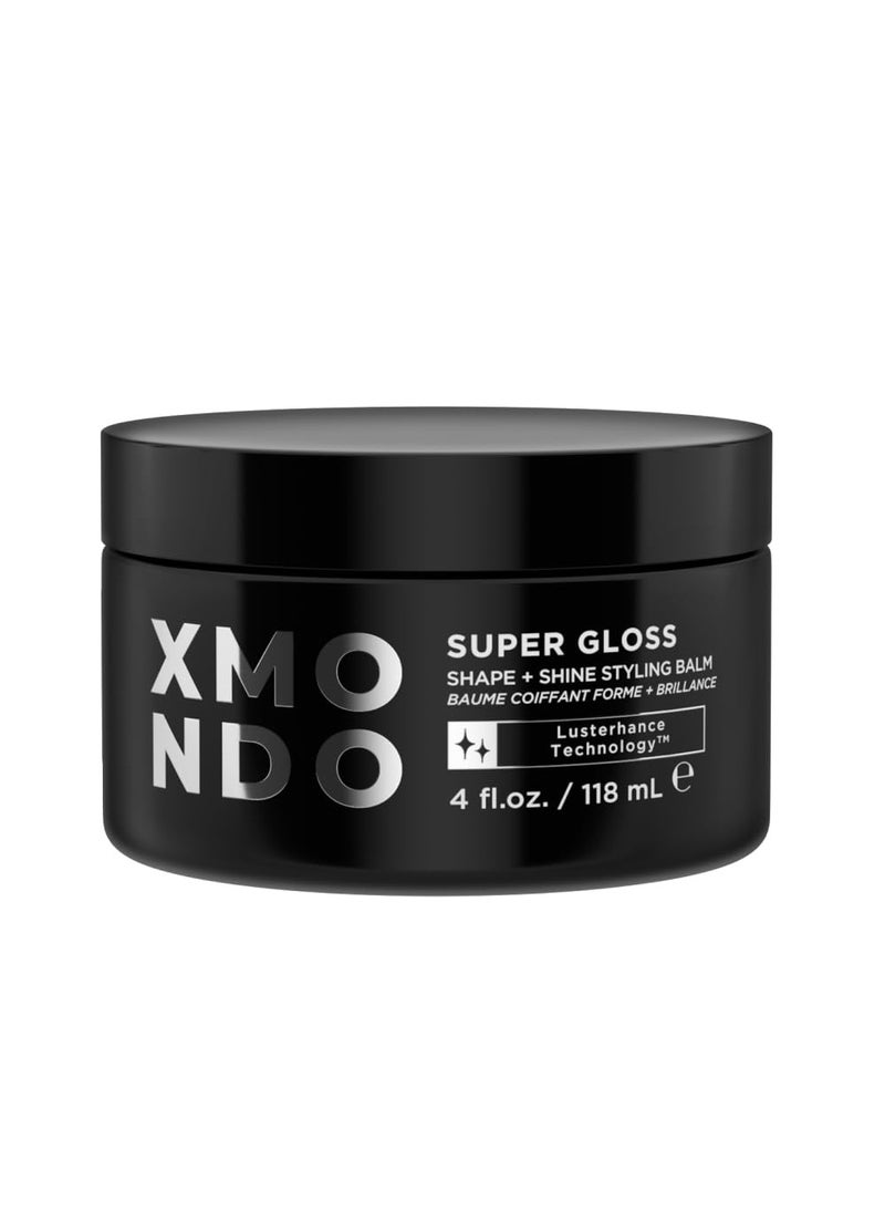 XMONDO XMONDO Hair Super Gloss Shape & Shine Styling Balm with Styling Polymers for Smooth, Frizz-Free Hair, 4 Fl Oz  - Image 1