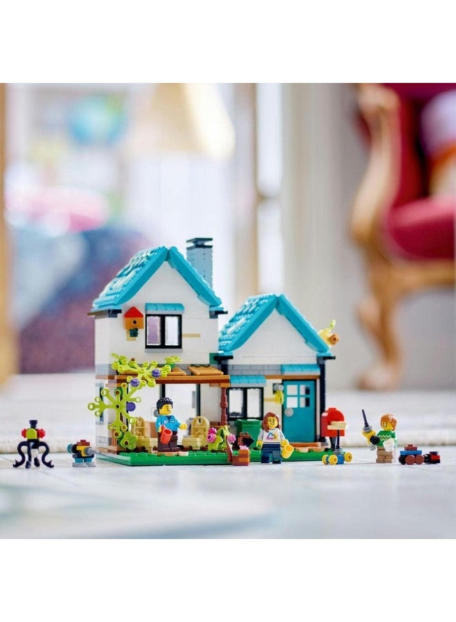 LEGO Creator 3in1 Cosy House 31139 Building Toy Set (808 Pieces) - Image 5