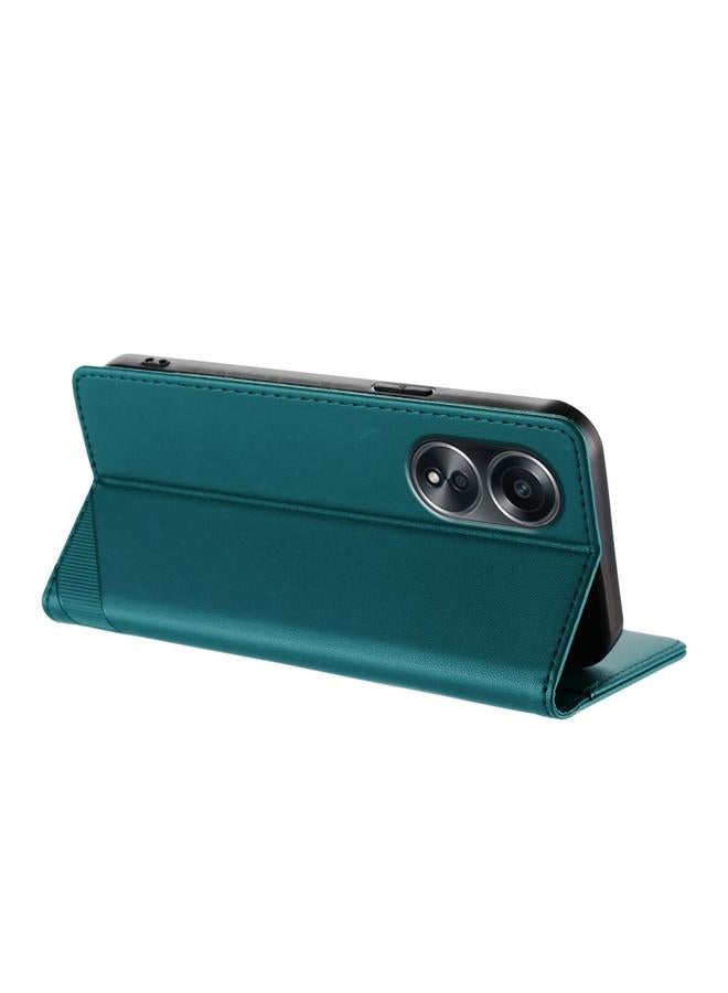 S-TOP Case For OPPO A58 4G Embossed Multi-functional Wallet Retro Leather Phone Case - Image 3