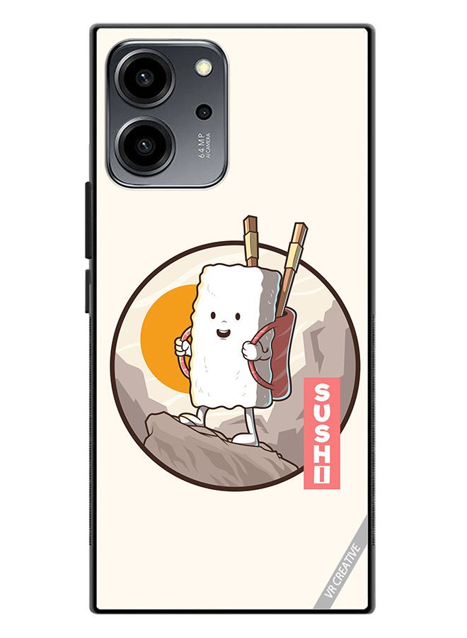 VR CREATIVE Protective Case Cover For Honor 80 SE Travel Sushi Design Multicolour - Image 1