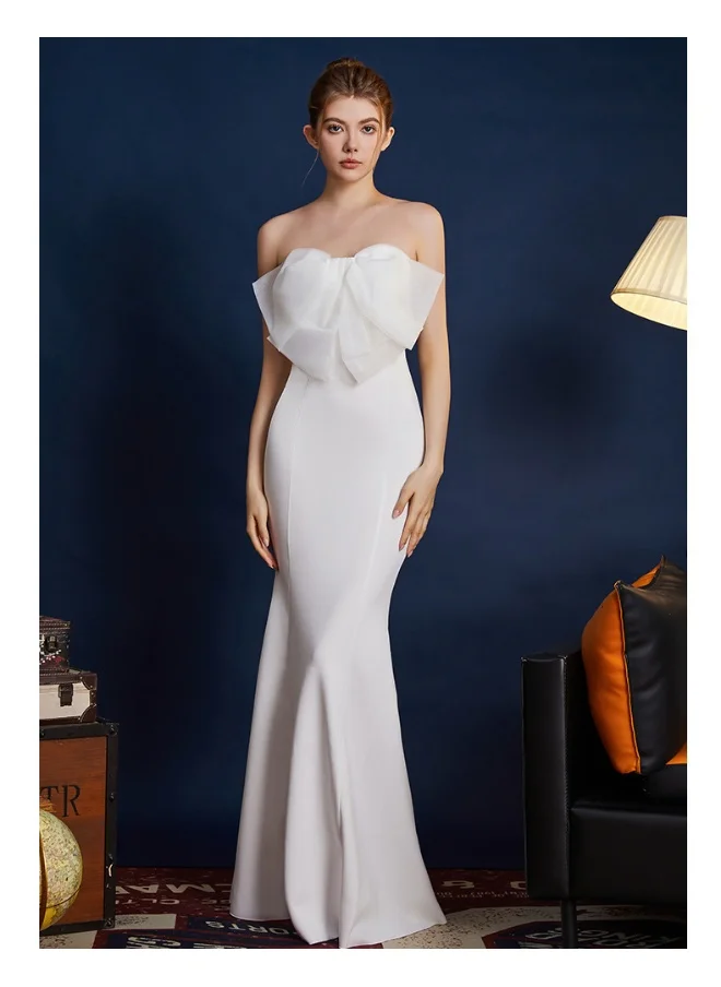 Madam Uniq Elegant Hepburn Style Evening Gown