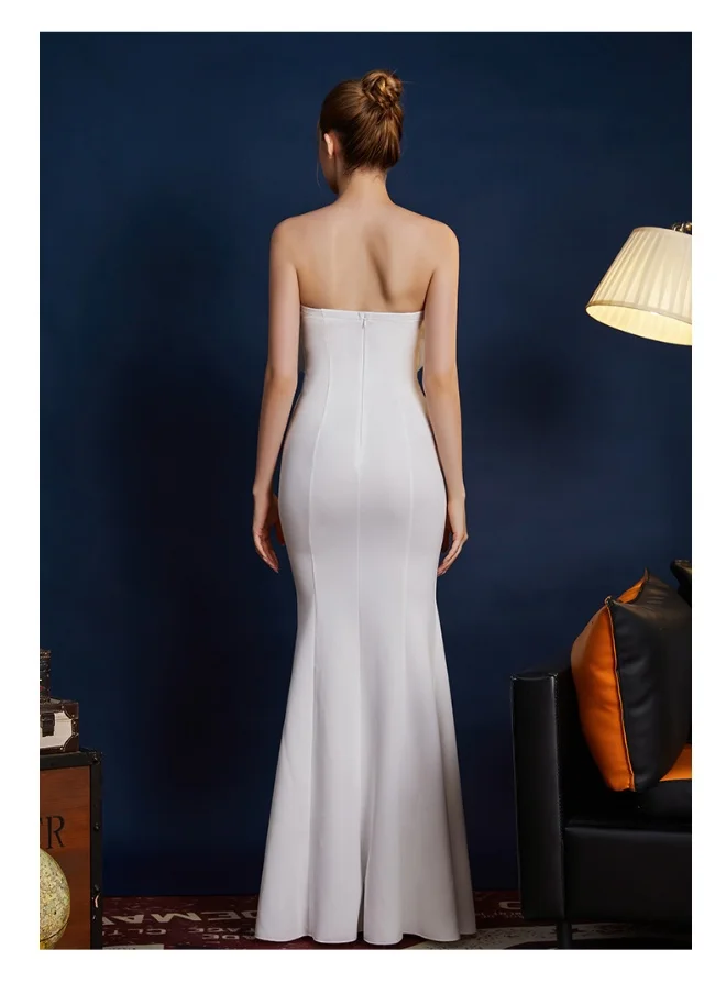 Madam Uniq Elegant Hepburn Style Evening Gown
