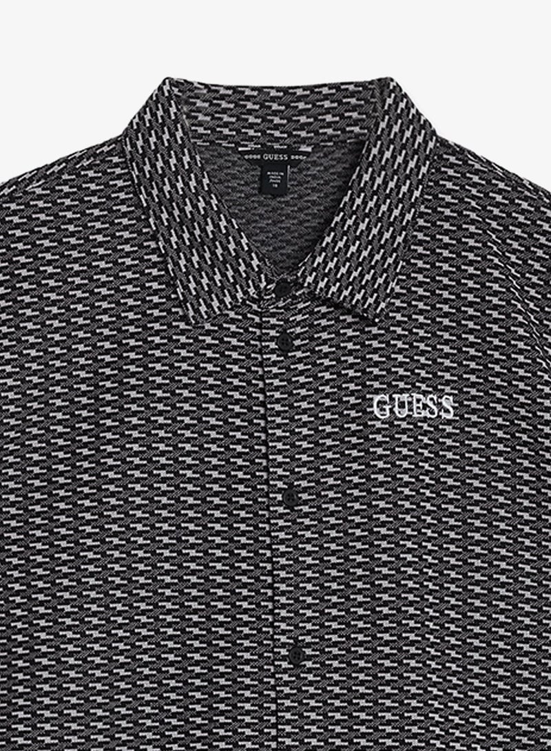 GUESS Youth Short Sleeve Shirt And Shorts Set - Image 5