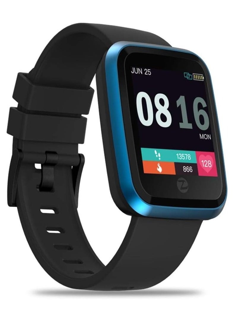 W4YOU - Smart Watch Sport Band Smart Watches Zeblaze Crystal 2 Smart Watch Men HR Monitor All Day Activity Tracking 3D Dynamic UI 29 inch Screen Smartwatch for Android iOS,Colour Name - Image 1