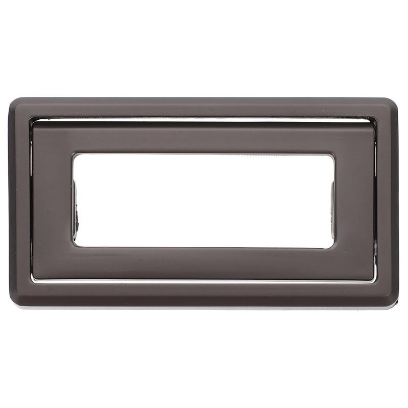 Zinc Alloy Flush Mount Cabinet Handle 64mm Low Profile Drawer Pull for Kitchen Furniture - Image 2
