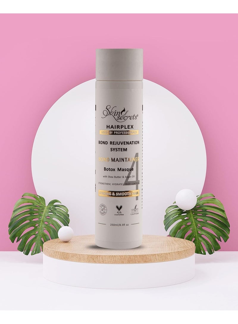 Skin Secrets Bond Maintainer Hair Masque with Shea Butter & Argan Oil (Step 4)| Paraben & Mineral Oil Free| 250ml - Image 2