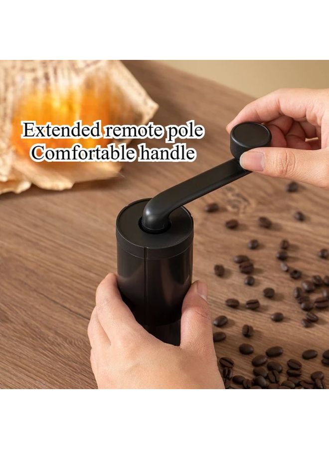 White Manual Coffee Grinder Adjustable Portable No Batteries Compact Kitchen Gadget - Image 5
