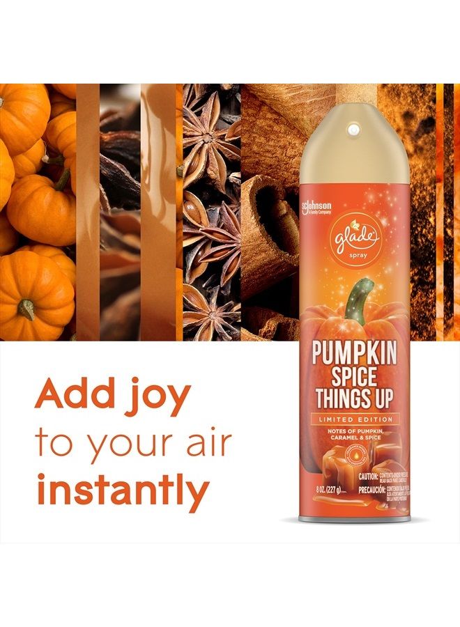 SC Johnson معطر هواء غليد، رذاذ غرفة، توابل اليقطين، 8 أونصات - Image 3