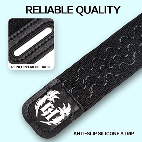 GH 4 Pack Adjustable Leg Straps Compatible with Nintendo Switch/Switch 2, Wrap Short, Extend Long, Joycon Thigh and Wrist Strap for Switch Sports: Soccer, Ring Fit Adventure, Just Dance - Image 2