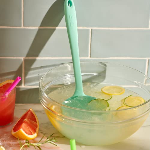 GIR: Get It Right Silicone Pasta Spoon & Ladle - 3/4-Cup Capacity - Red - Heat-Resistant to 425°F - Measurement Markings in Cups & mL - No-Drip Edge - Dishwasher-Ready - Image 4