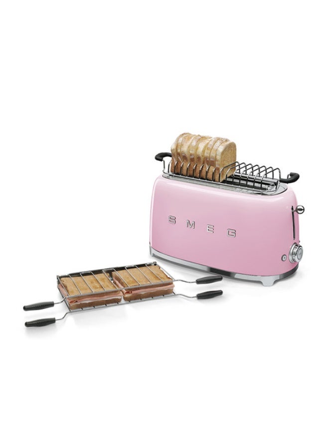 Smeg 50s Retro Style 4 Slice Toaster Pink TSF02PKAU 1500 W TSF02PKAU pink - Image 5