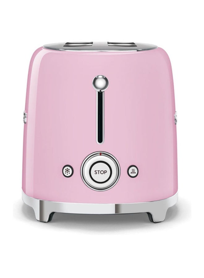 Smeg 50s Retro Style 4 Slice Toaster Pink TSF02PKAU 1500 W TSF02PKAU pink - Image 2