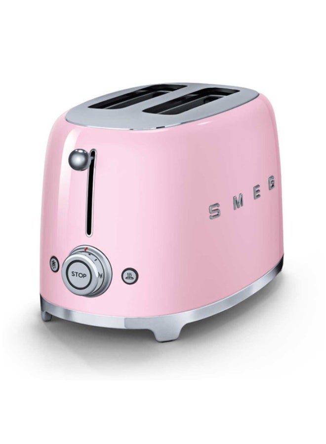 Smeg 50s Retro Style 4 Slice Toaster Pink TSF02PKAU 1500 W TSF02PKAU pink - Image 3