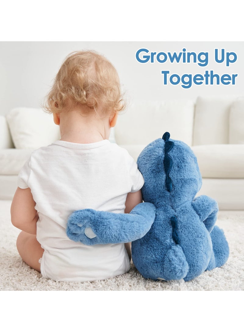 Adorable 12" Baby Dinosaur Plush Toy, Soft Stuffed Animal for Infants and Toddlers, Perfect Gift for Birthdays and Holidays, Ideal for Kids 0-3 Years - Image 3