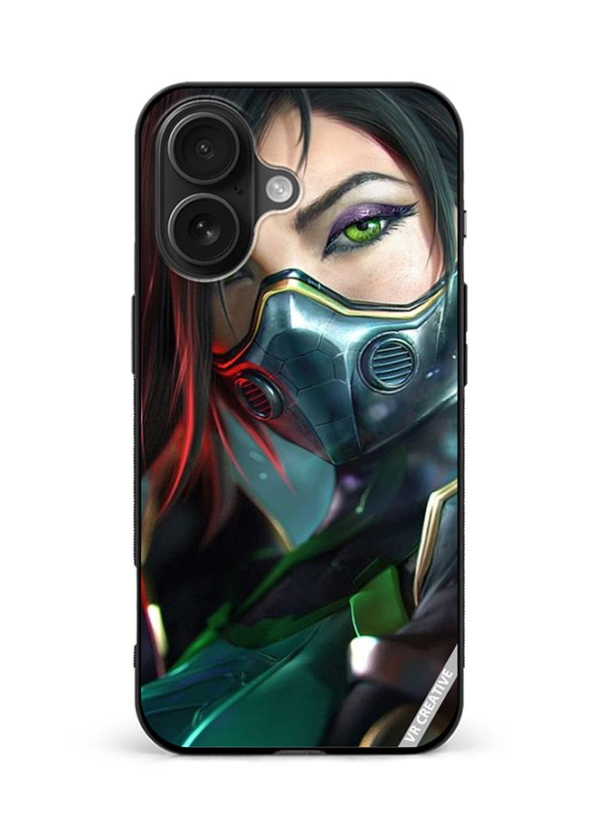 VR CREATIVE Protective Case Cover For Apple iPhone 16 Plus Vipe Valorant Design Multicolour