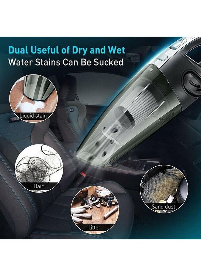 3XR - High Quality Mini Handheld Vacuum 9 Ft Cord &Bag -12v, 3XR Car Vacuum Cleaner -Portable High Power,  Small Auto Accessories kit For Interior Detailing Black - Image 1