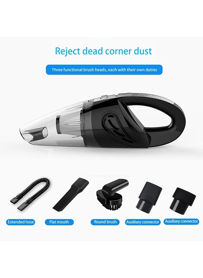 3XR - High Quality Mini Handheld Vacuum 9 Ft Cord &Bag -12v, 3XR Car Vacuum Cleaner -Portable High Power,  Small Auto Accessories kit For Interior Detailing Black - Image 1