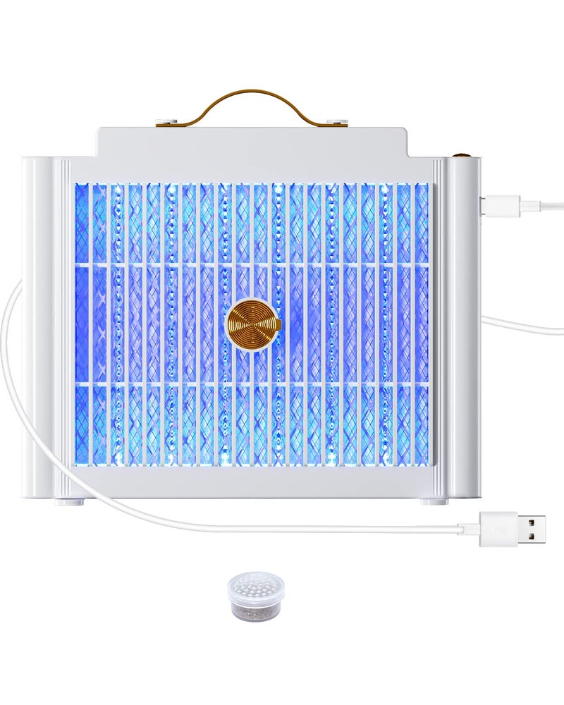 AICase 2500V Electric Zapper with Hook and Attractor, Indoor and Outdoor Zapper 1200mAH Rechargeable Mosquito Zapper/Fly Killer/Moth Trap/Insect Killer/Insect Killer/Insect Light - Image 1